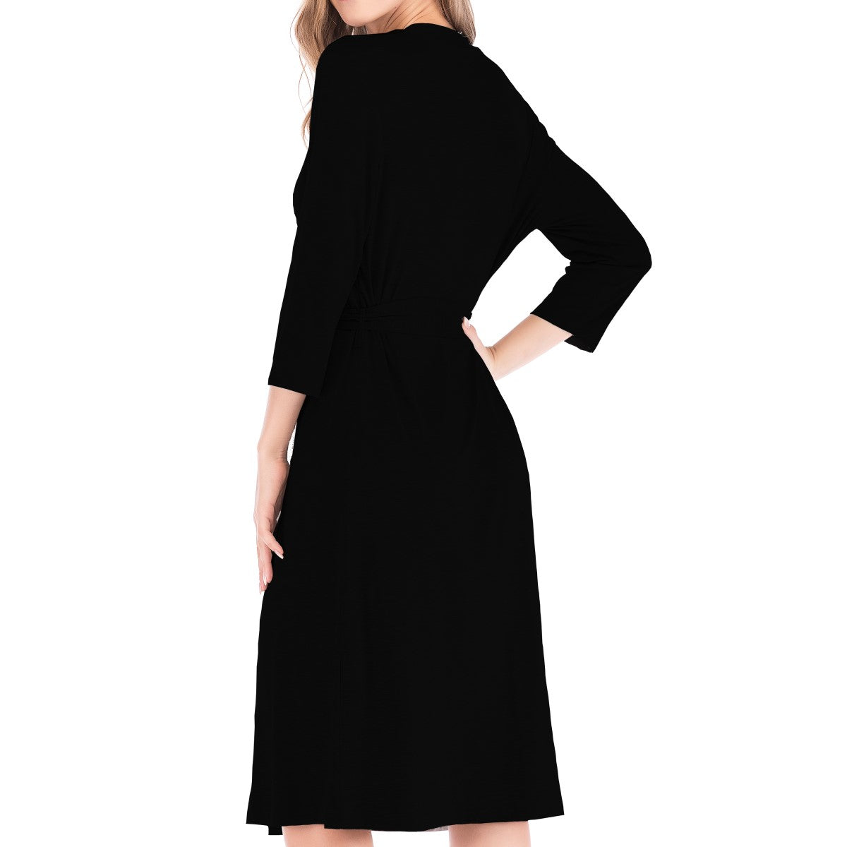 MPJ Bamboo Mom Robe - Black (4 Sizes)