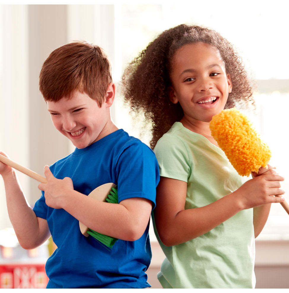 Melissa & Doug Let's Play House! Dust! Sweep! Mop! Play Set