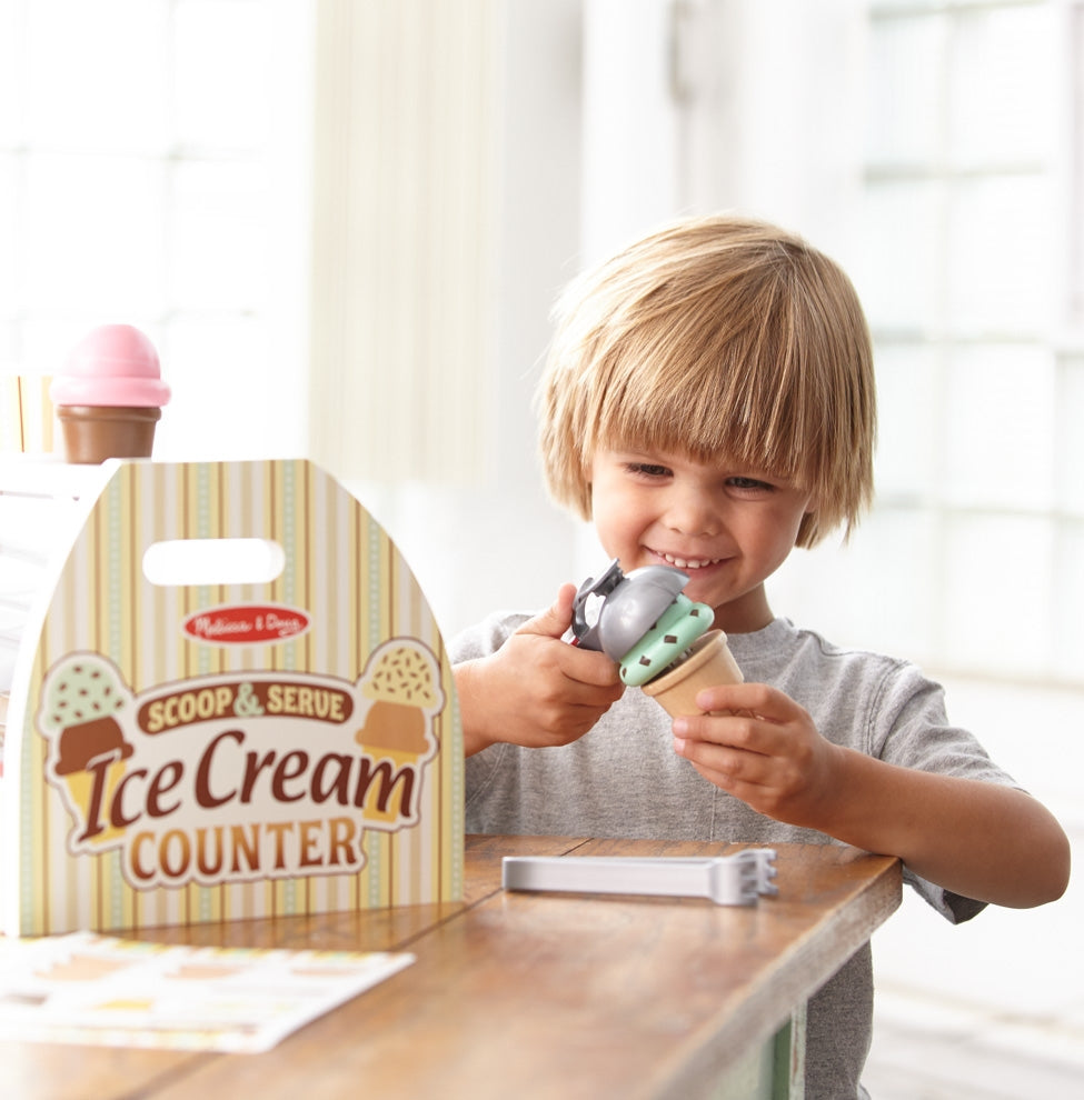 Melissa & Doug Scoop & Serve Ice Cream Counter