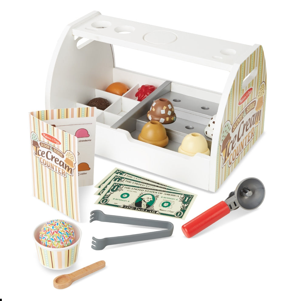 Melissa & Doug Scoop & Serve Ice Cream Counter