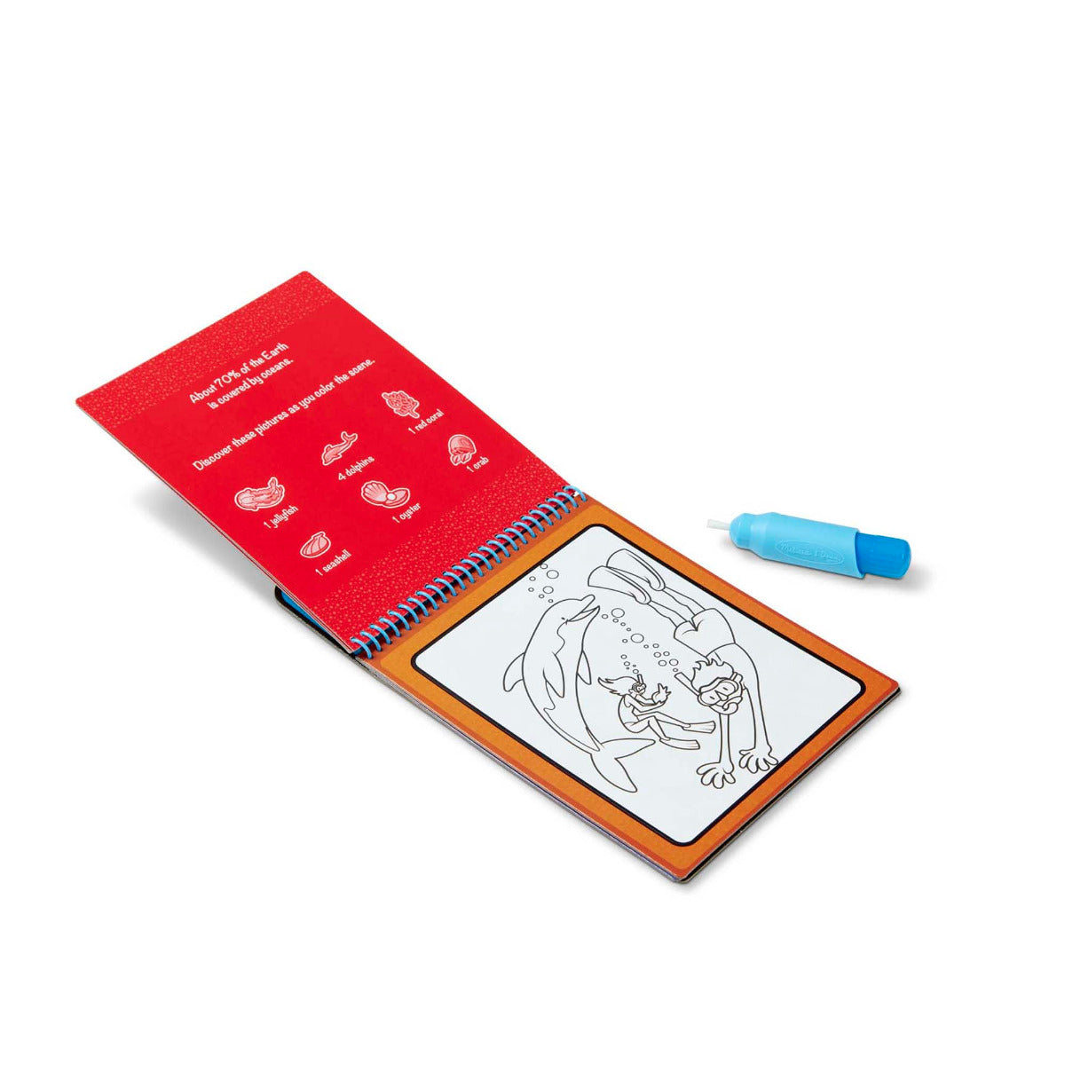 Melissa & Doug Water Wow! Brush Colouring Pad (5 Types)