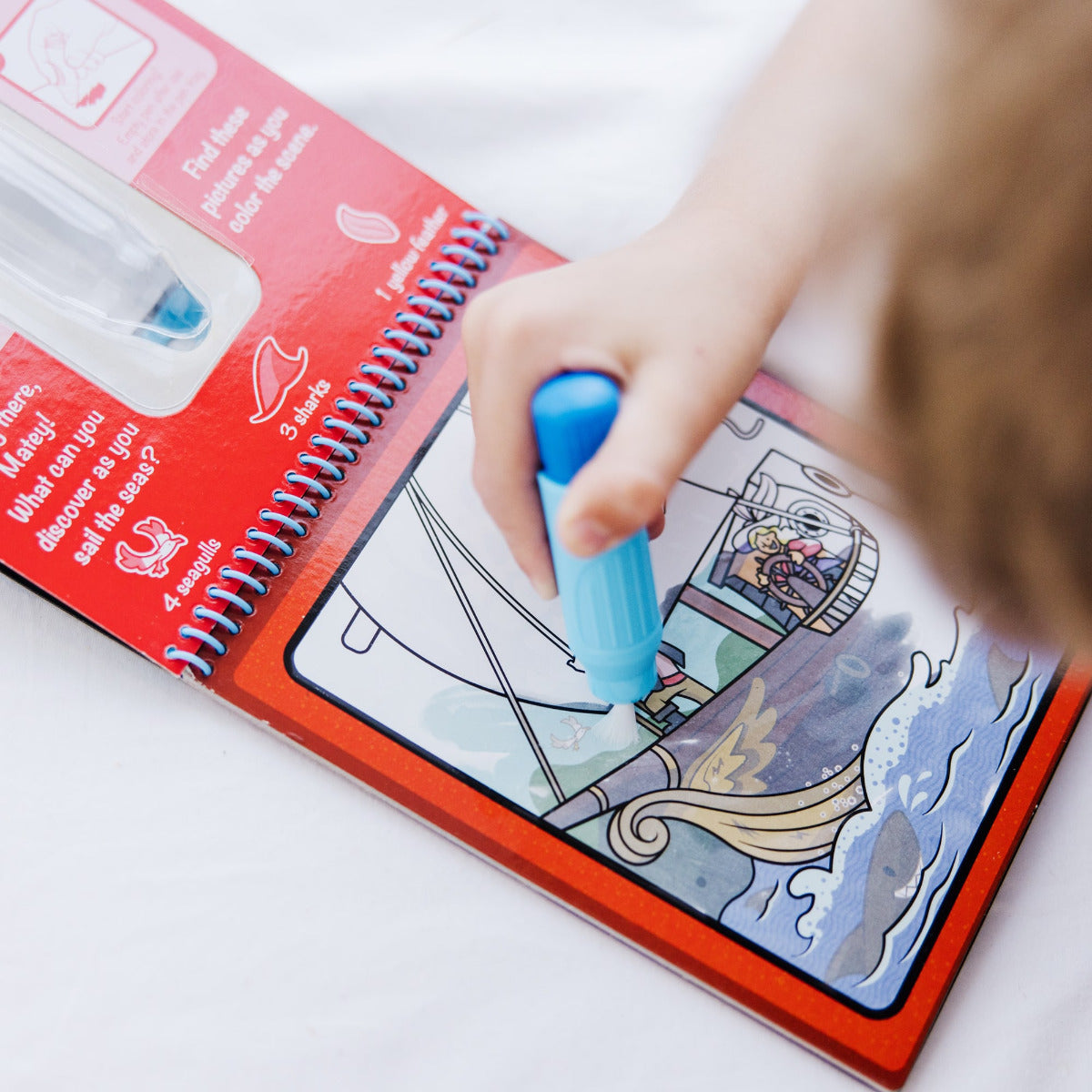 Melissa & Doug Water Wow! Brush Colouring Pad (13 Types) - Pupsik Singapore