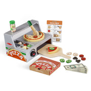 Melissa & Doug Top & Bake Wooden Pizza Counter