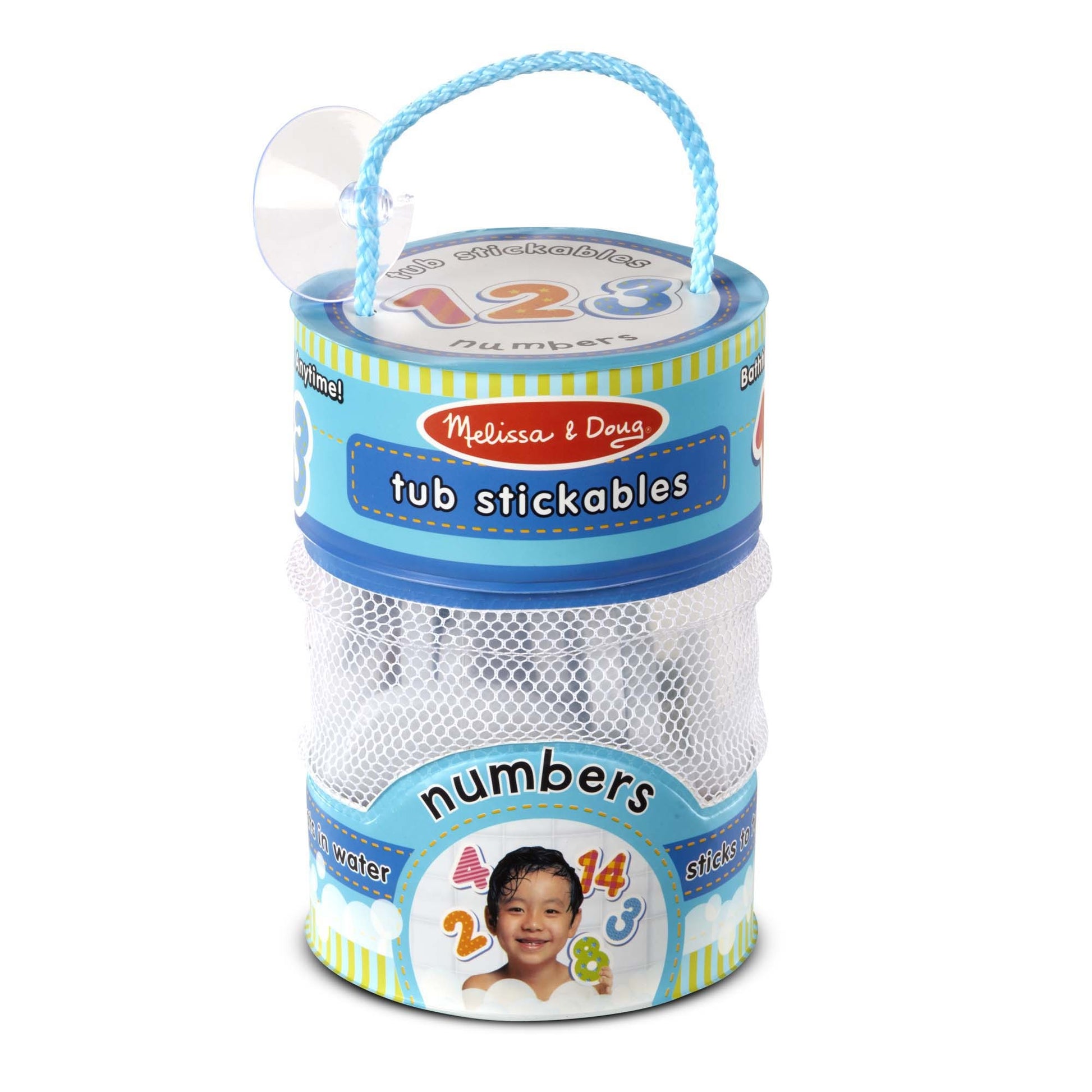 Melissa & Doug Tub Stickables Soft Shapes Bath Toy (2 Designs) - Pupsik Singapore