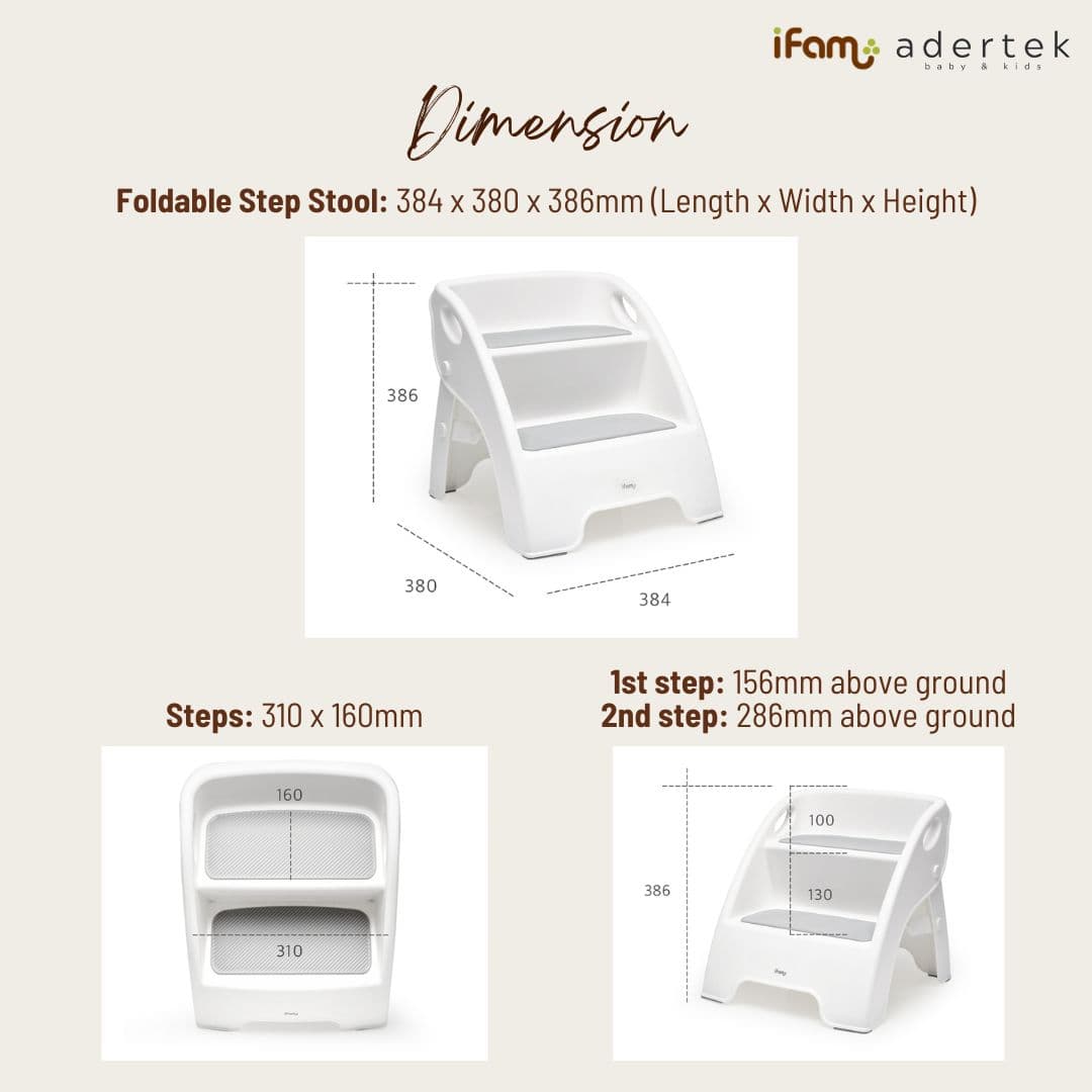IFAM Safeguard Foldable Step Stool