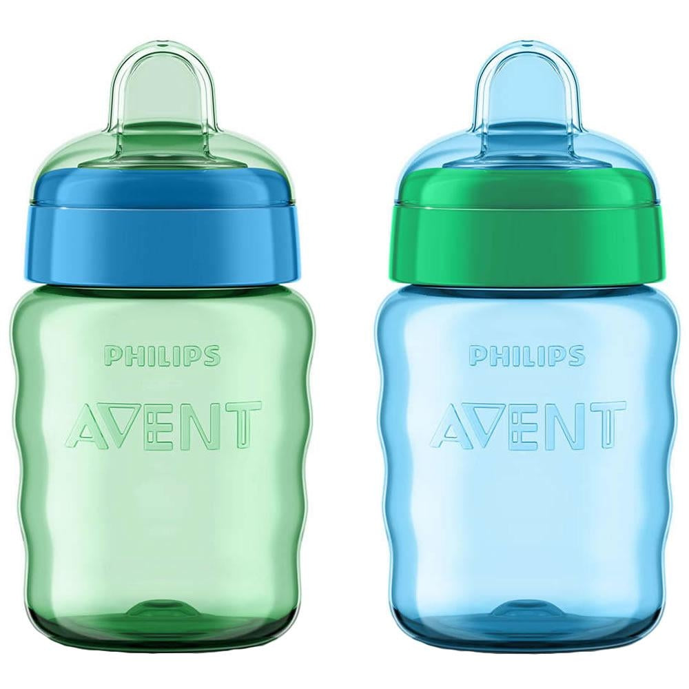 Philips Avent My Easy Sippy Spout Cup, 9oz (2pk) - Blue