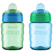 Philips Avent My Easy Sippy Spout Cup, 9oz (2pk) - Blue