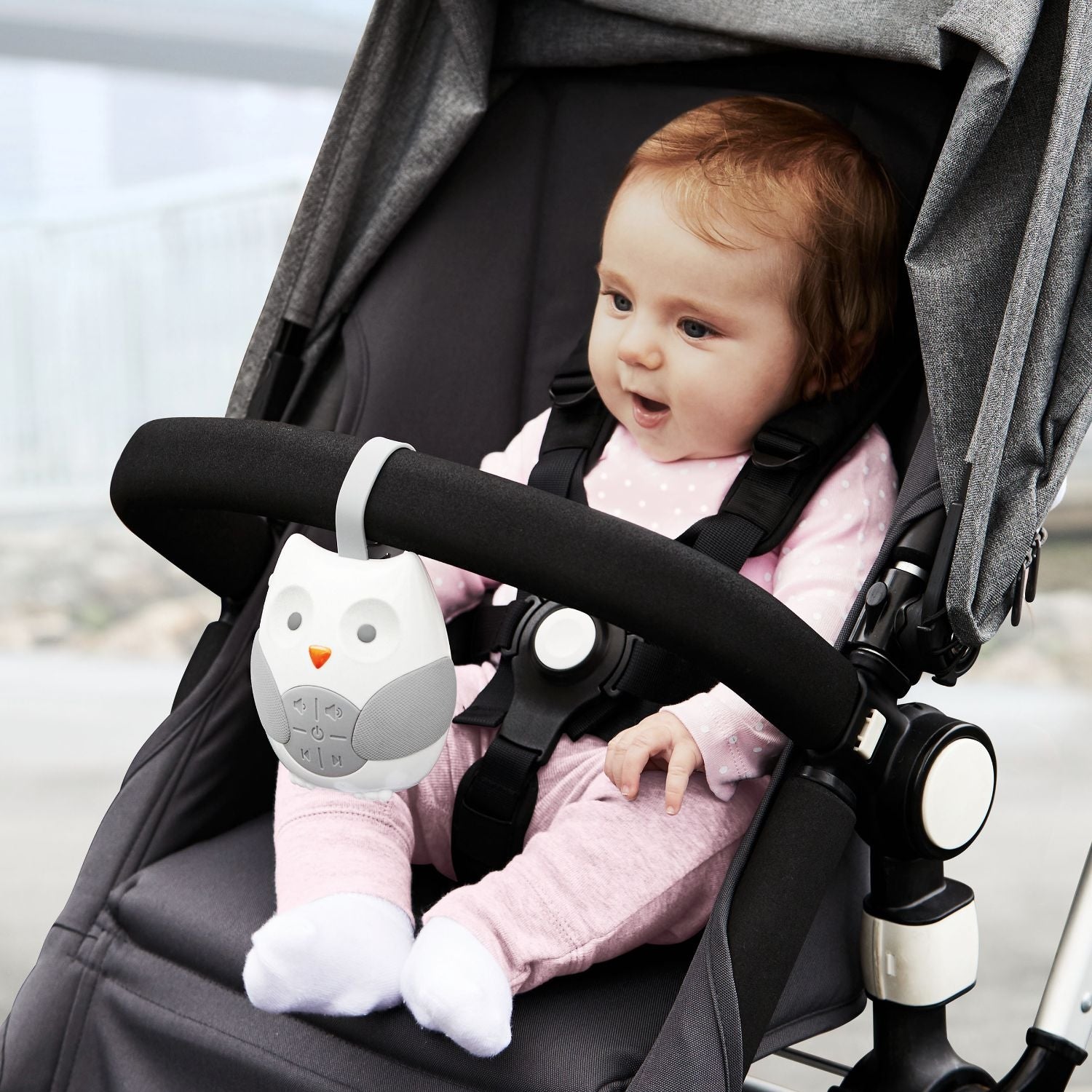 Skip Hop Stroll & Go Portable Baby Soother - Owl