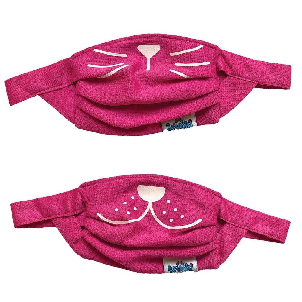 Trunki Reusable Kids Face Masks, 2pk - Pink