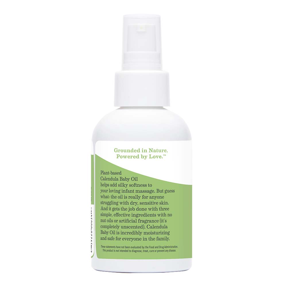 Earth Mama Baby Calendula Baby Oil, 120ml - exp 09/26