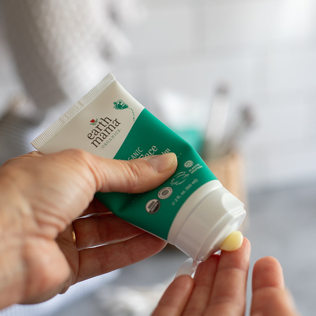 Earth Mama Face Organic Nose & Cheek Balm, 60ml - exp 04/28