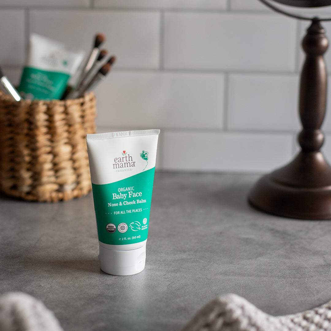 Earth Mama Face Organic Nose & Cheek Balm, 60ml - exp 04/28