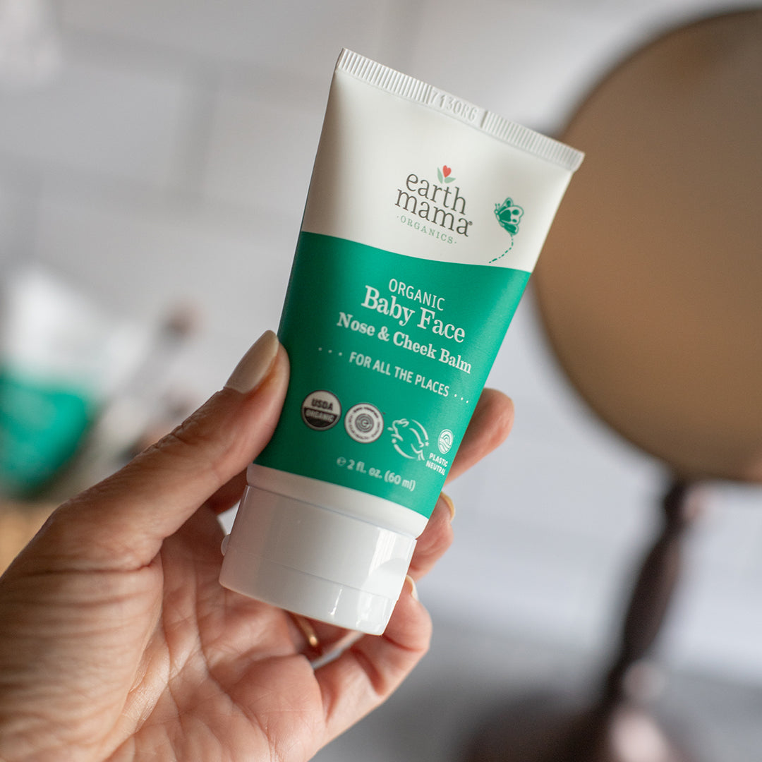 Earth Mama Face Organic Nose & Cheek Balm, 60ml - exp 04/28