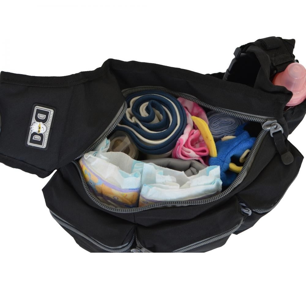 Diaper Dude Stamped Messenger Bag (4 Designs) - Pupsik Singapore