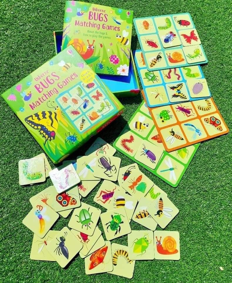 Usborne Animal Matching Game and Book Series (3 Titles) - Pupsik Singapore