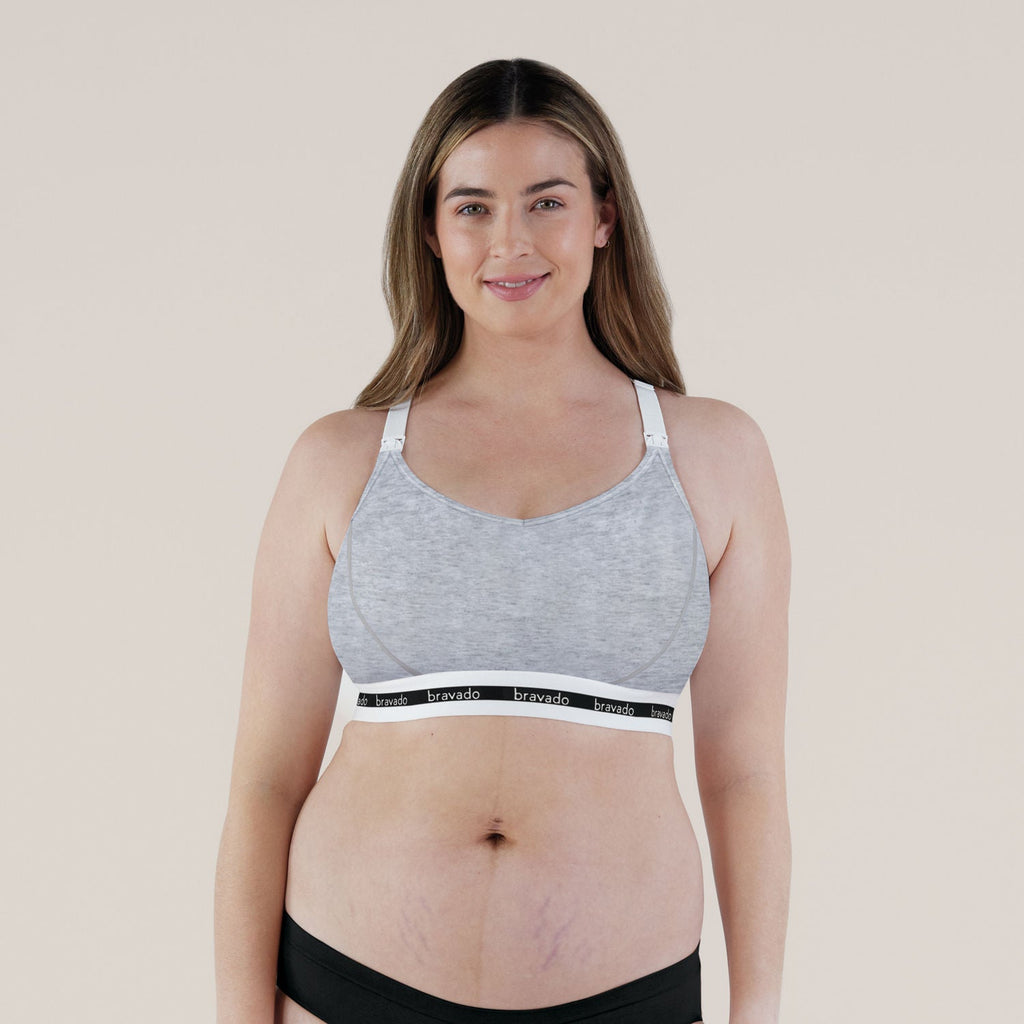 Bravado Original Full-Cup Nursing Bra - Dove Heather
