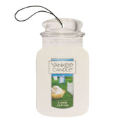 Yankee Candle Hanging Paper Car Jar (1pk) - Clean Cotton