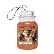 Yankee Candle Hanging Paper Car Jar (1pk) - Leather