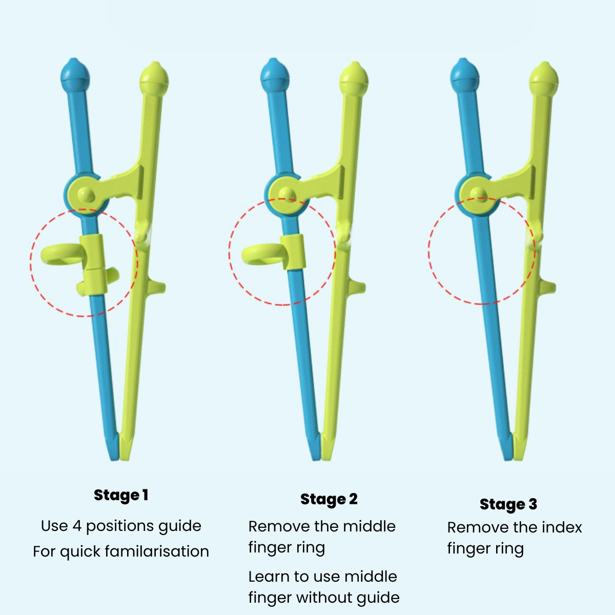 Biomom Learning Chopsticks (2 Colors)