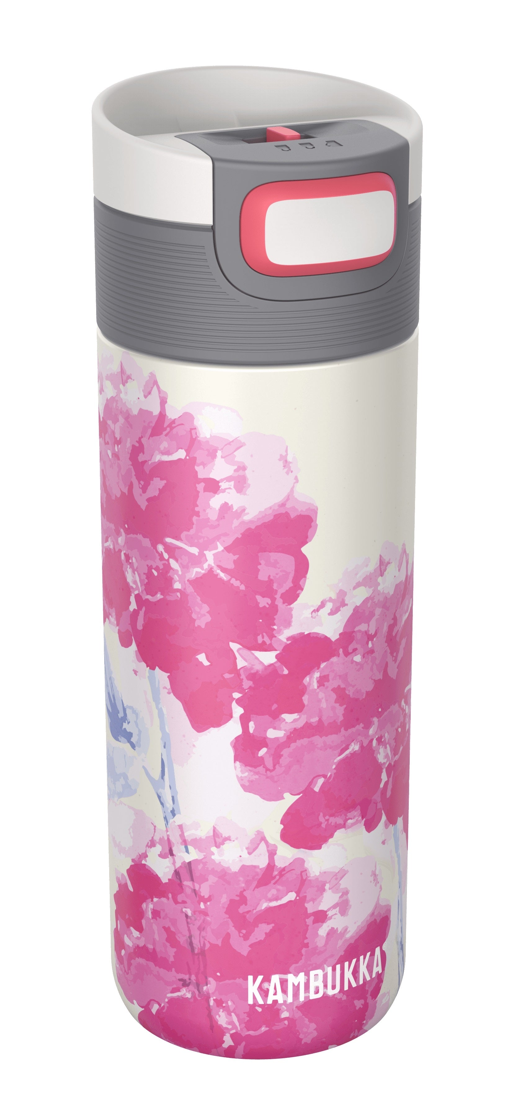 Kambukka Etna Insulated Water Bottle, 500ml - Pink Blossom