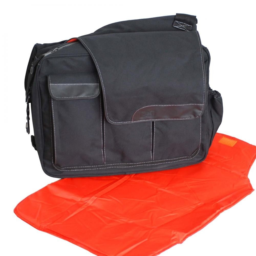 Diaper Dude Messenger II Bag (3 Designs) - Pupsik Singapore