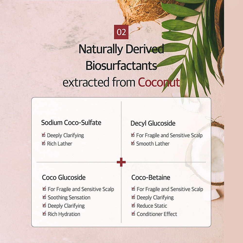 Kundal Caffeine Hair Loss Shampoo, 500ml - Baby Powder (Exp 06/27)