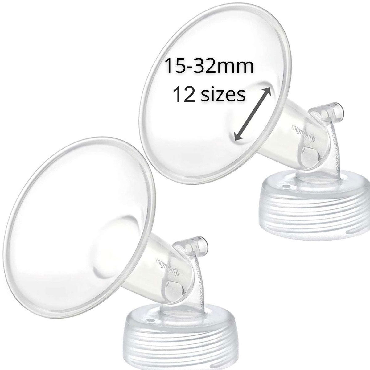Maymom Flange for Spectra (Wide-Neck), 2pc (17 Sizes)