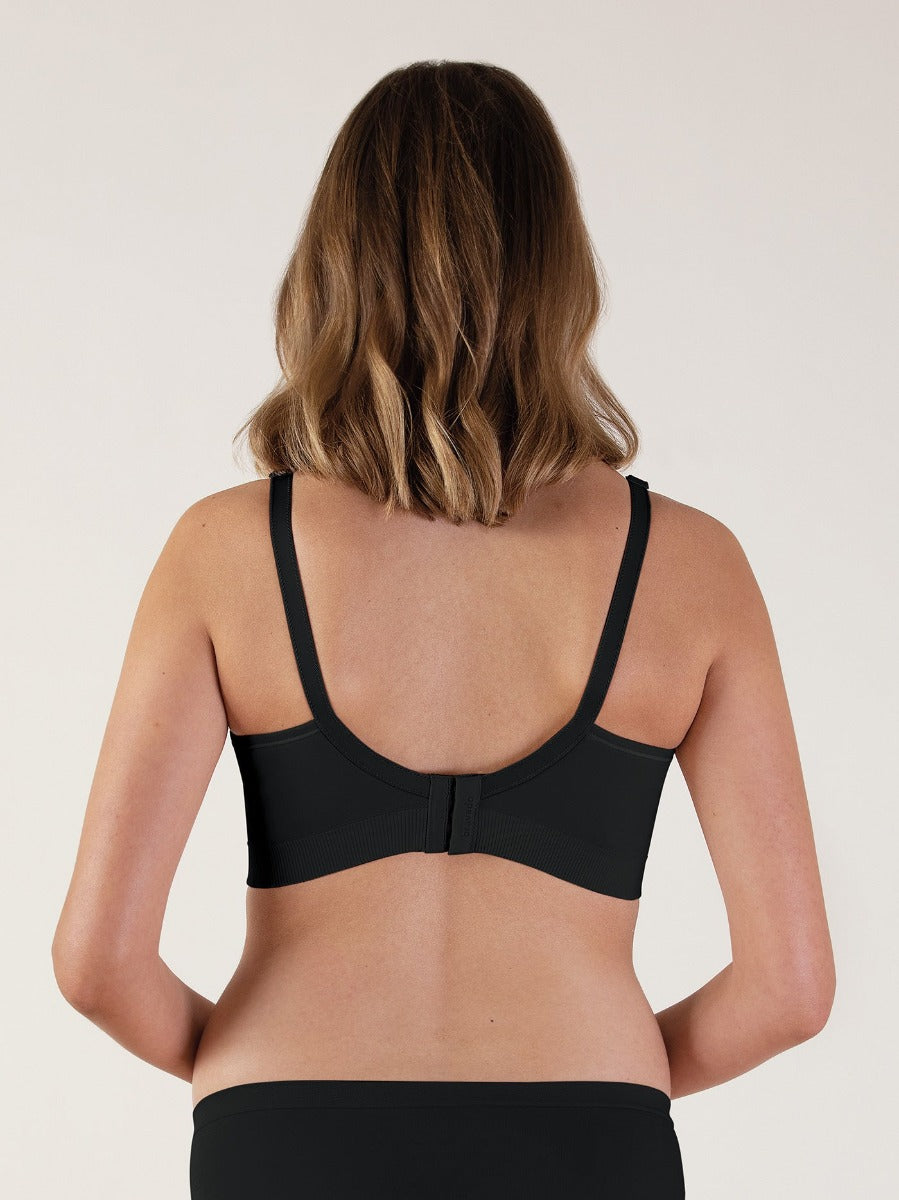 Bravado Body Silk Seamless Sustainable Nursing Bra - Black