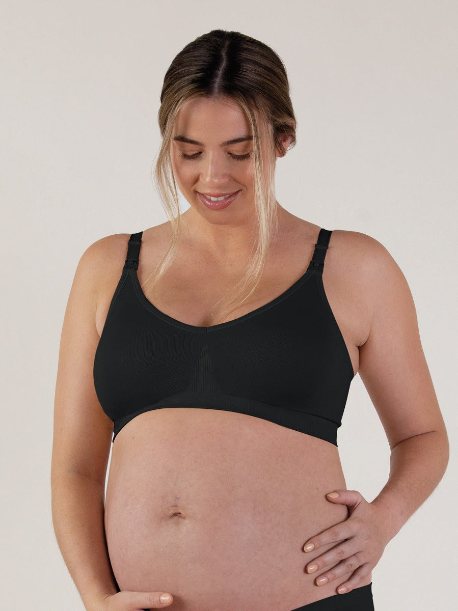 Bravado Body Silk Seamless Sustainable Nursing Bra - Black