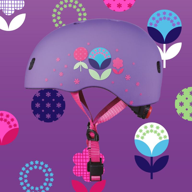 Micro PC Helmet - Floral
