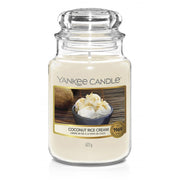 Yankee Candle Large Jar Candle (22oz) - Coconut Rice Cream