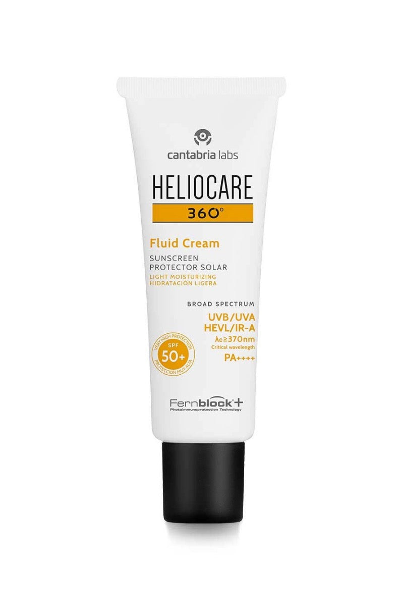 Heliocare 360° Fluid Cream SPF 50+ Sunscreen (50ml) - Exp 06/26