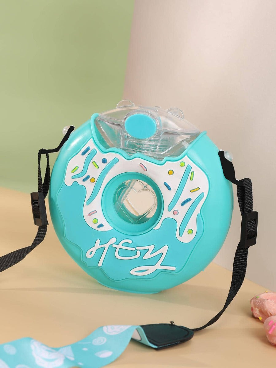 Biomom Donut Tritan Straw Drinking Bottle with Straps, 380ml (5 Designs) - Pupsik Singapore