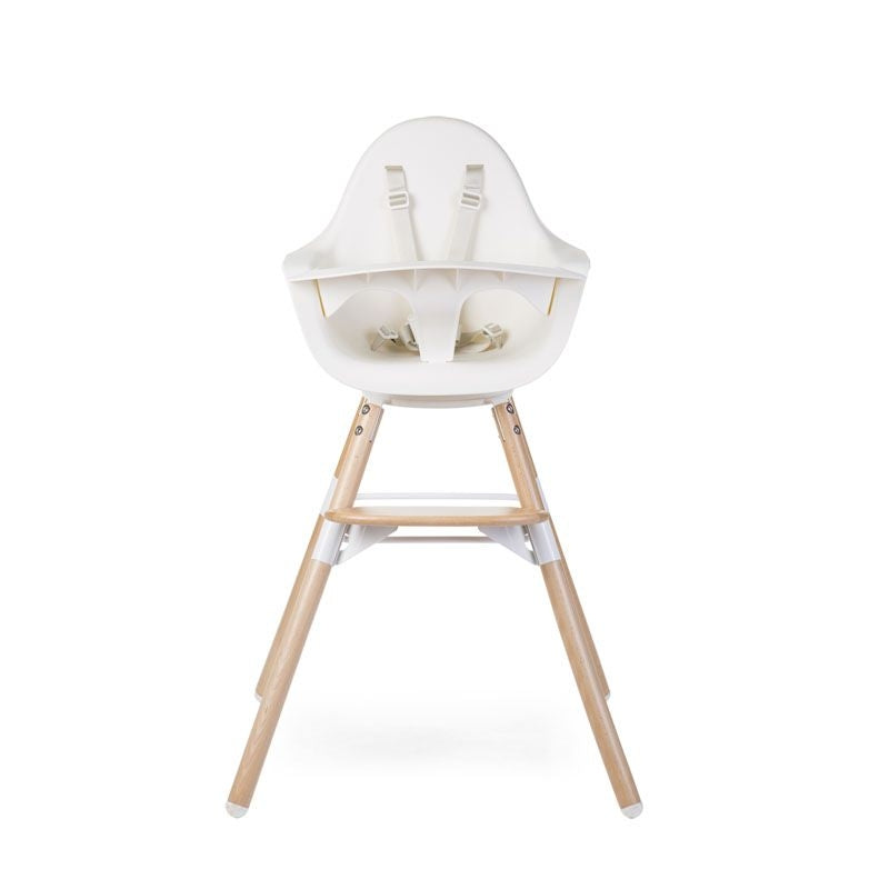 Childhome Evolu ONE.80 Swivel Baby High Chair - White