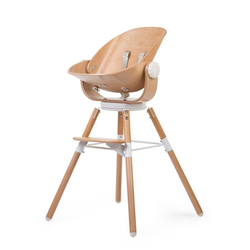 Childhome Newborn Seat for Evolu 2/One.80 Baby High Chair - Natural/White