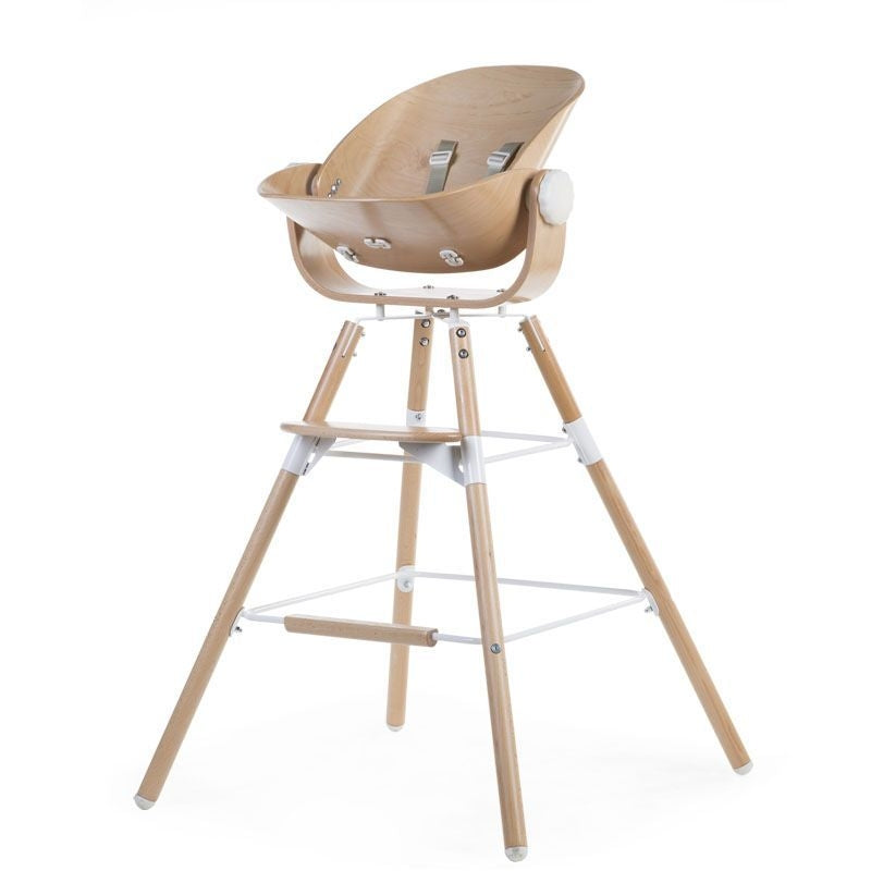 Childhome Newborn Seat for Evolu 2/One.80 Baby High Chair - Natural/White