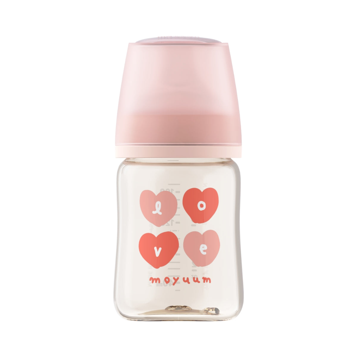 Moyuum 3rd Gen PPSU Gen All-in-One Feeding Bottle with Teats, 80/170/270/330ml (4 Designs)