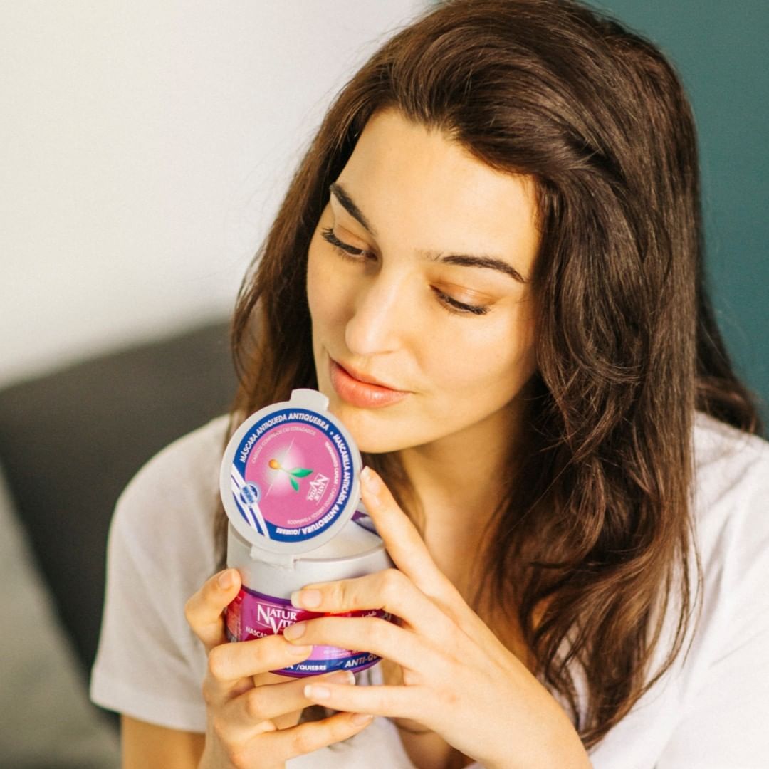 NaturVital Anti-Breakage Hair Loss Mask for Women, 300ml (Exp 04/28)