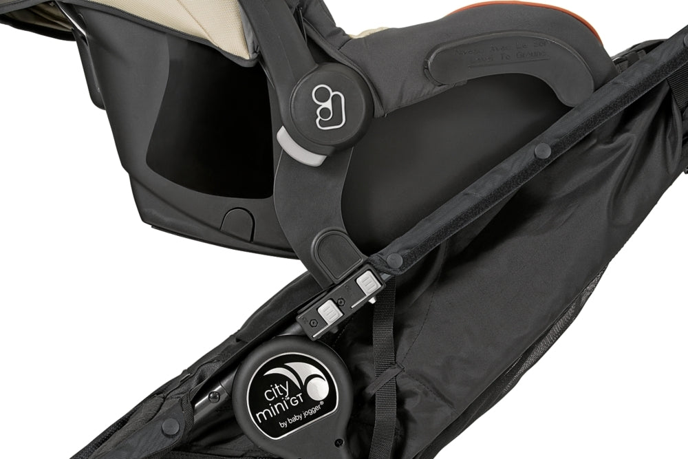 Baby Jogger Car Seat Adapter for City Mini Double - Cybex / Maxi Cosi (Mounting Bracket)