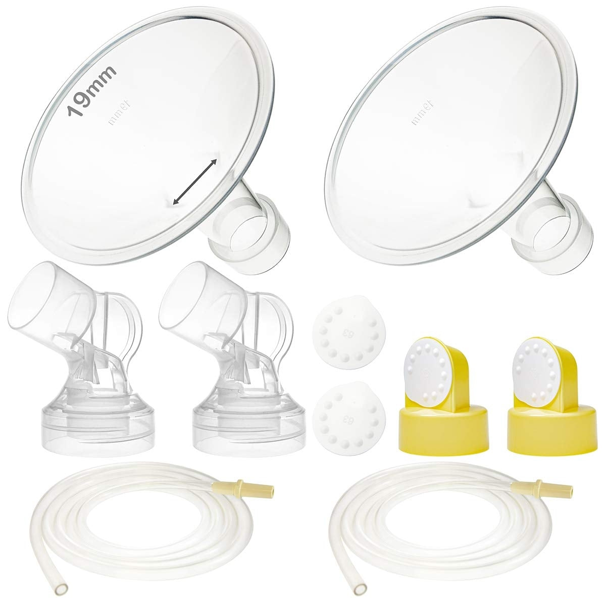 Nenesupply GentleFit Pump Kit for Medela Pump In Style Advanced (4 Sizes) - Pupsik Singapore