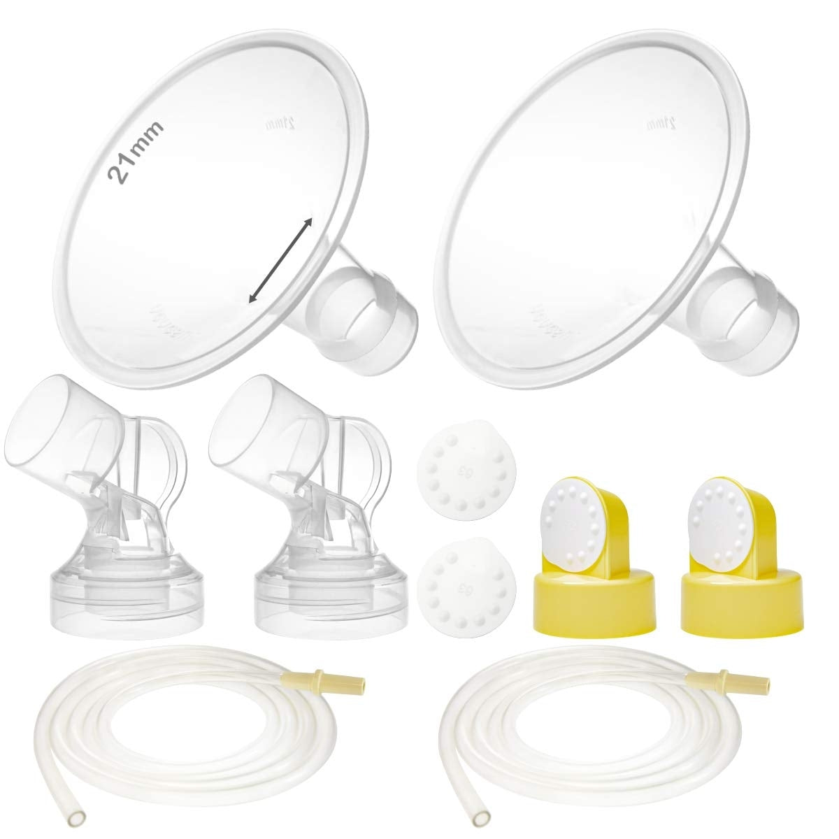 Nenesupply GentleFit Pump Kit for Medela Pump In Style Advanced (4 Sizes) - Pupsik Singapore