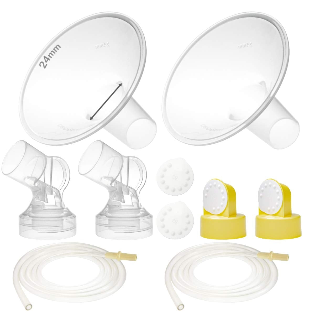 Nenesupply GentleFit Pump Kit for Medela Pump In Style Advanced (4 Sizes) - Pupsik Singapore