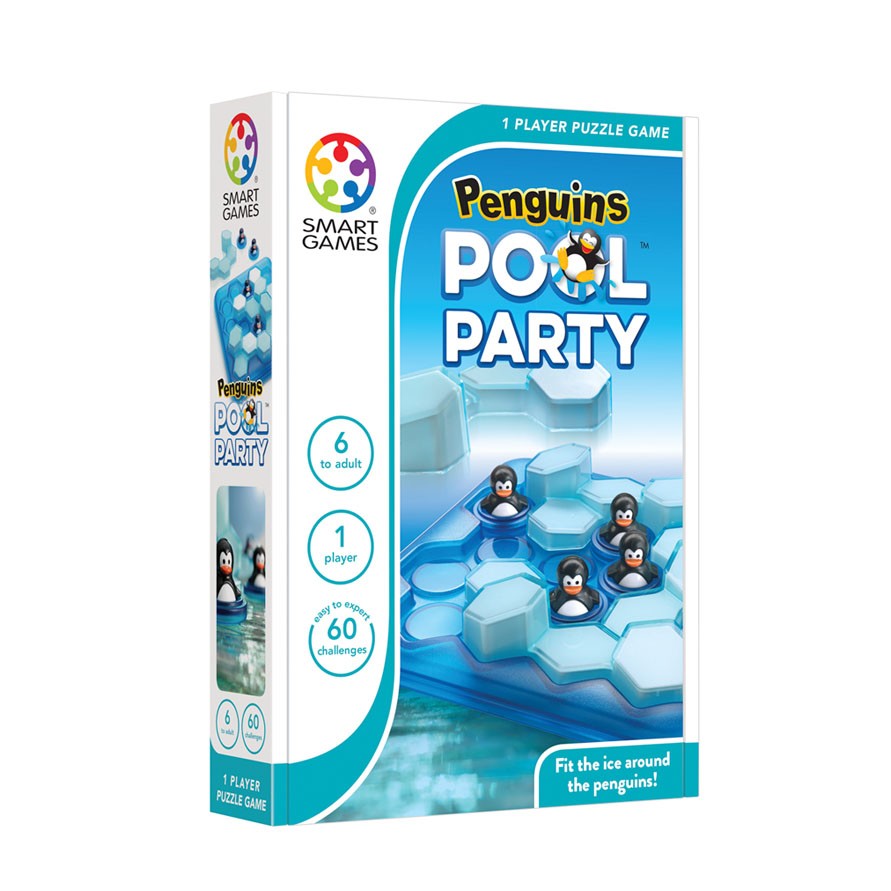 SmartGames Penguins Pool Party Puzzle Game