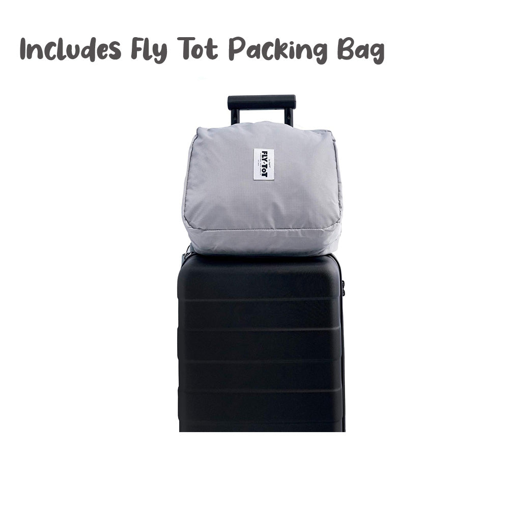 Fly Tot Original 2.0 Inflatable Airplane Cushion (Includes Pump + Bag)