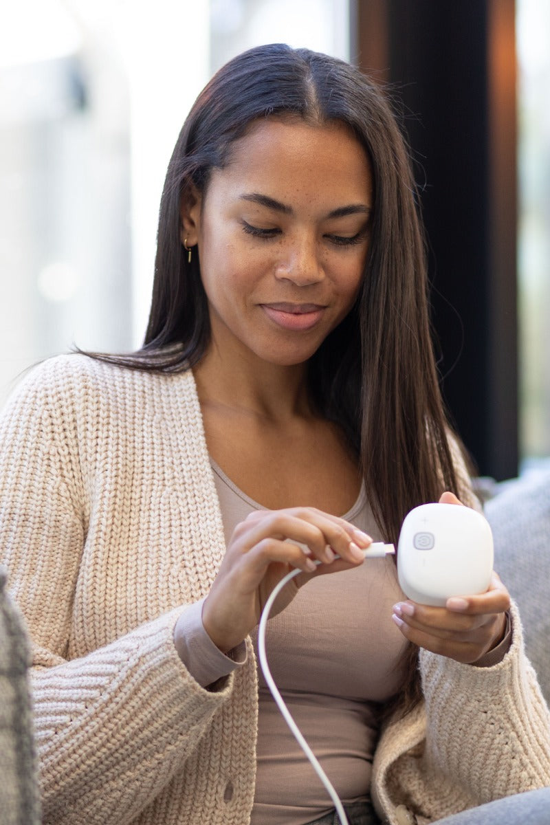 Youha The Ins (Ava) Gen 1 Wearable Handsfree Breast Pump w/ Bluetooth App (2 Sizes) - Pupsik Singapore