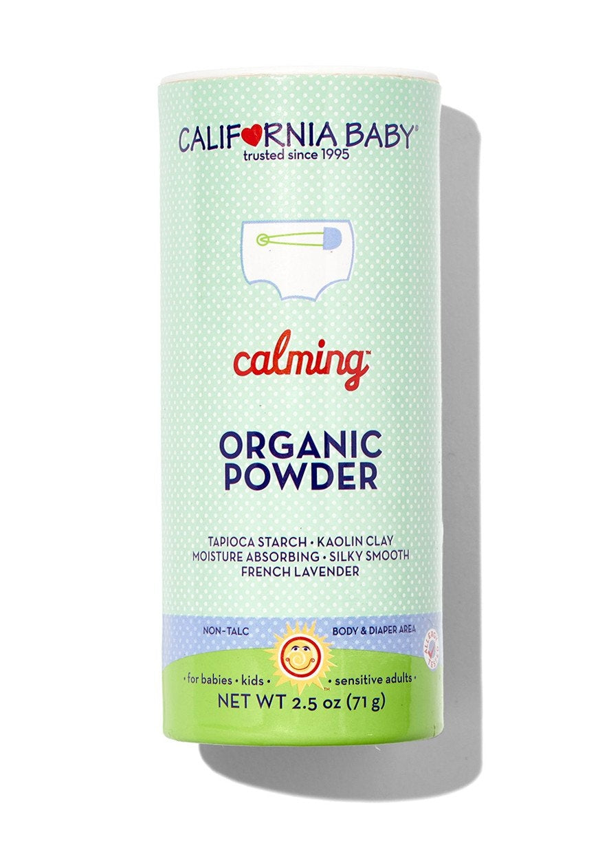 California Baby Calming Organic Powder, 2.5oz - exp 07/27