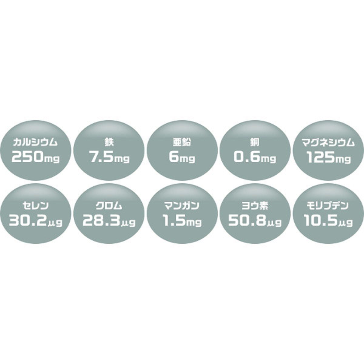 DHC Multi-Mineral Supplement, 180 Tablets for 60 Days (Exp 12/26)