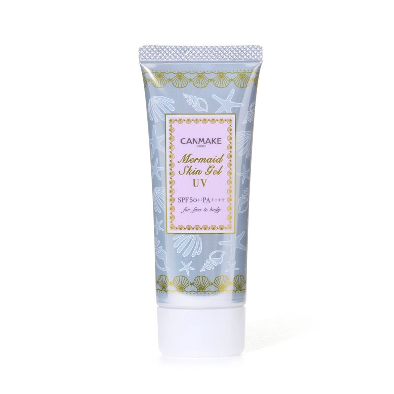 Canmake Mermaid Skin UV Gel SPF50+ PA++++, 40g  (4 Colours) - Pupsik Singapore