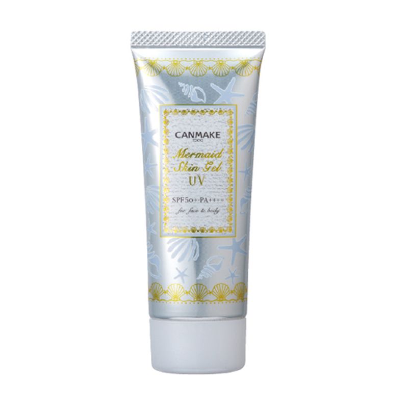Canmake Mermaid Skin UV Gel SPF50+ PA++++, 40g  (4 Colours)