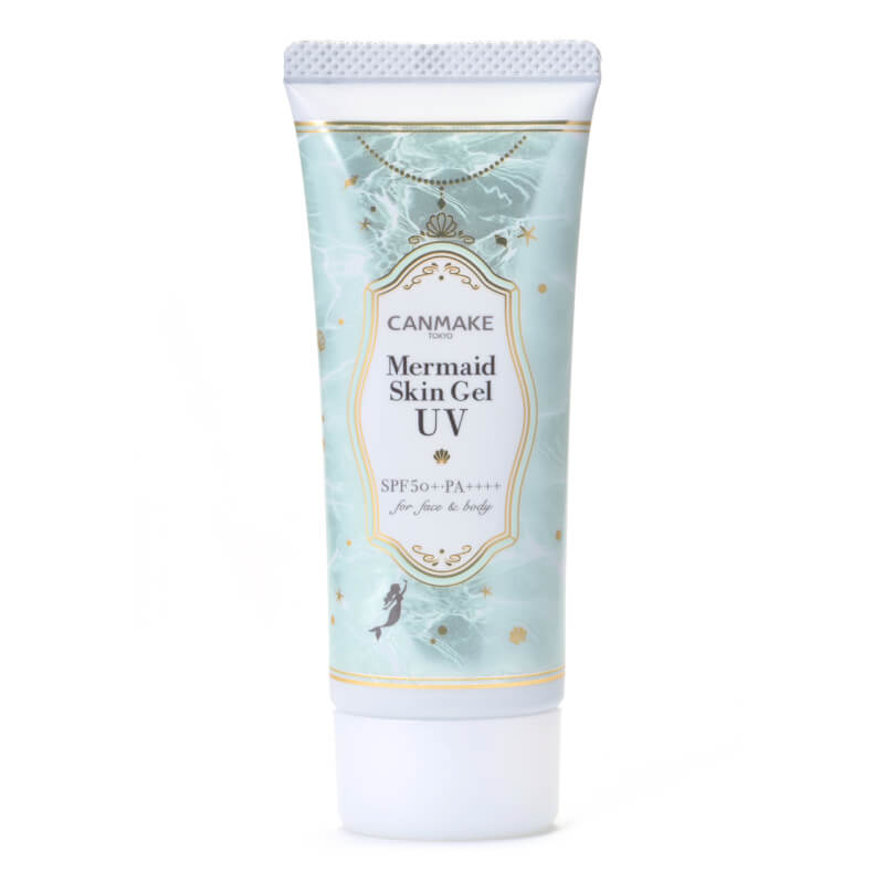 Canmake Mermaid Skin UV Gel SPF50+ PA++++, 40g  (4 Colours) - Pupsik Singapore